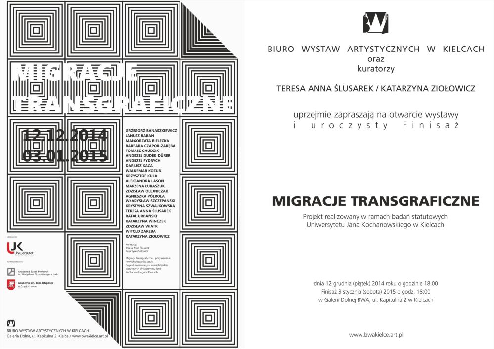 e zaproszenie migracje transgraficzne MALE